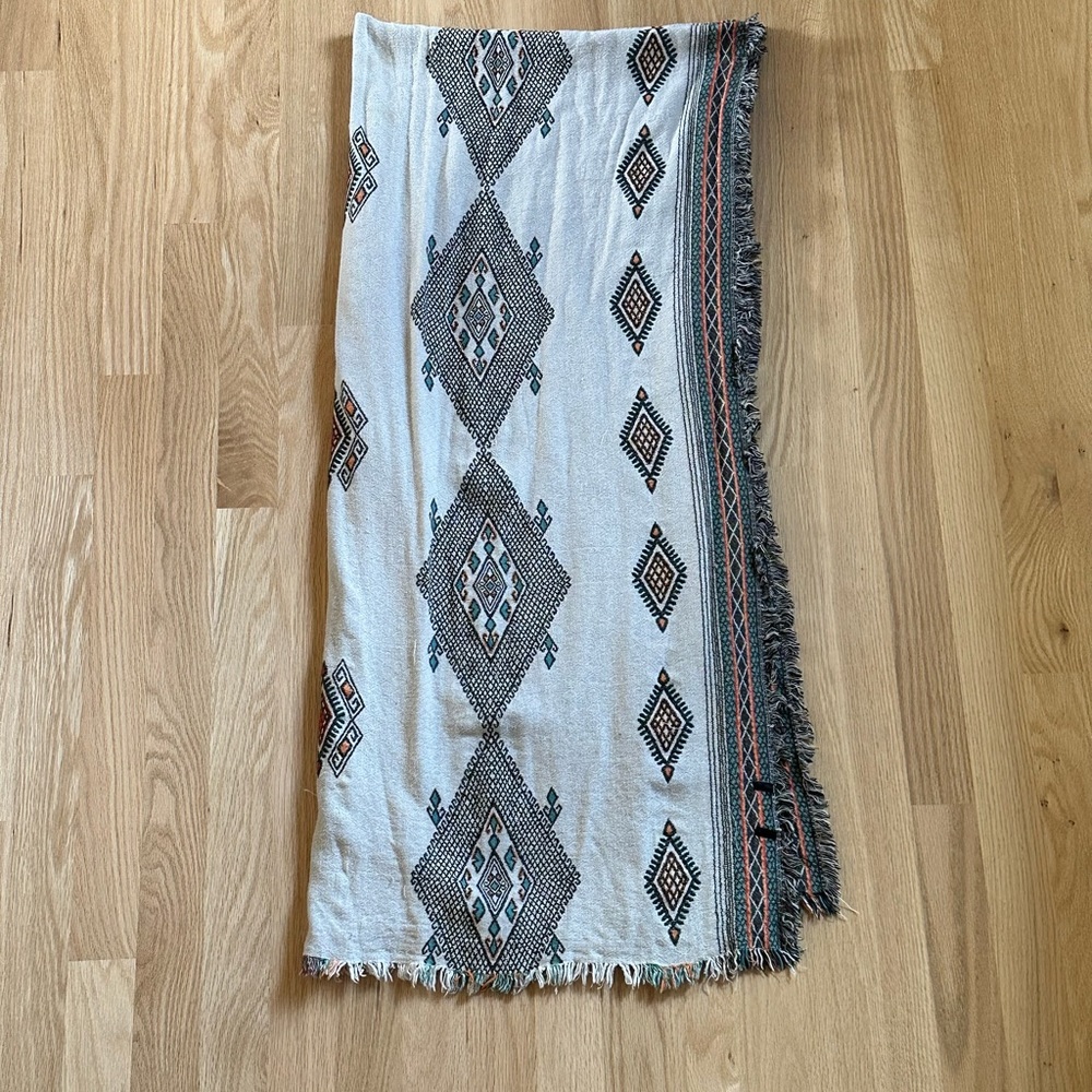 Zara Blanket Scarf Patterned Wrap